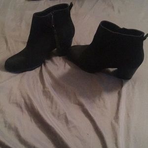 Old Navy Black Ankle Boots